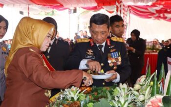 Momen Refleksi, Polda Gorontalo Gelar Syukuran Hari Bhayangkara ke-79. (Foto: Humas Polda Gorontalo)