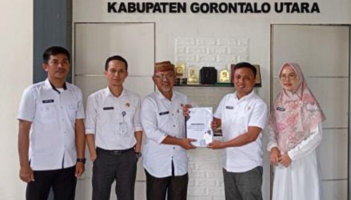 Sekretariat DPRD Gorut Terima Dokumen Rancangan KUA-PPAS 2026