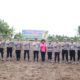 Bid Propam Polda Gorontalo Gelar Penanaman Jagung Serentak Kuartal III di Pohuwato. (Foto: Humas Polres Pohuwato)
