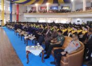 Kabid Humas Polda Gorontalo Dukung Dunia Pendidikan Lewat Kehadiran di Wisuda UG. (Foto: Humas Polda Gorontalo)