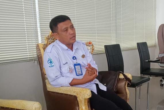 Direktur RSUD Liun Kendage, dr. Aprikonus Loris, Sp. PD. (Foto: AM. Budiman)