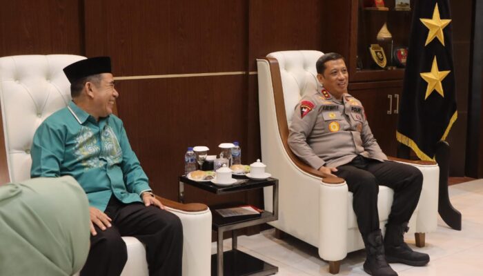 Kapolda Sambut Hangat Audiensi PWNU Gorontalo