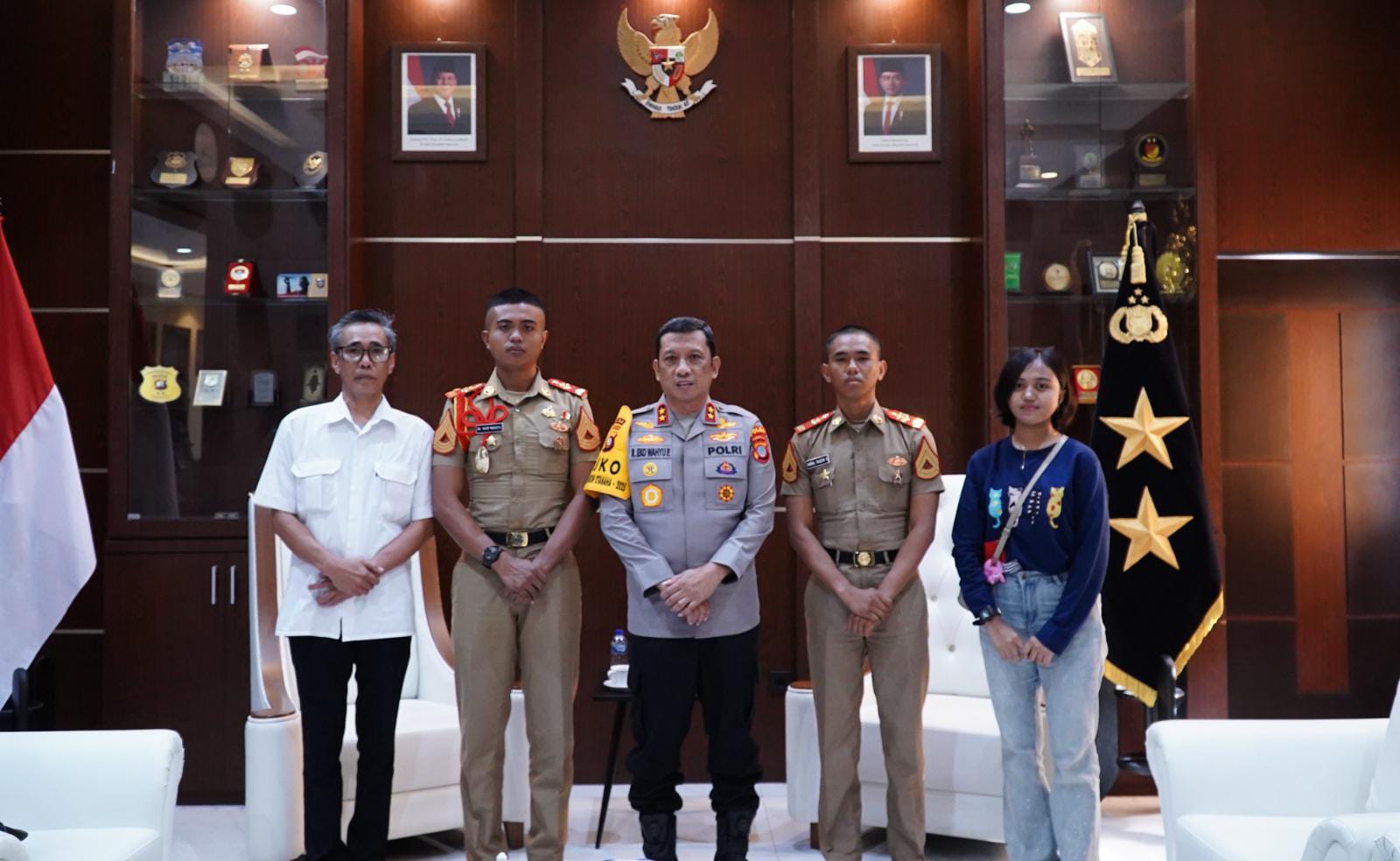 Irjen Eko Wahyu Ingin Putra Daerah Berjaya di Akademi Kedinasan. (Foto: Humas Polda Gorontalo)