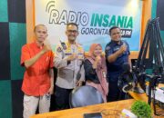 Kabid Humas Polda Gorontalo Sampaikan Pesan Kamtibmas Lewat Siaran Radio