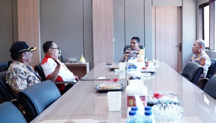 Wakapolda Gorontalo Terima Audiensi Pengurus Pertina, Dukung Pembinaan Atlet Muda