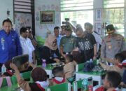 Kapolda Besama Gubernur Gorontalo Pastikan Program Makan Bergizi Gratis Tepat Sasaran