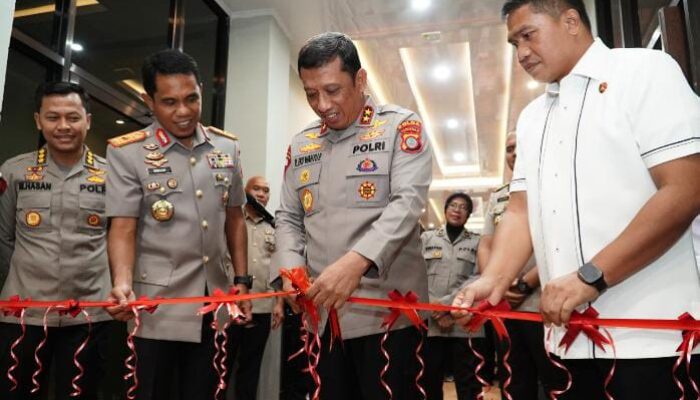 Kapolda Hadiri Syukuran Ruangan Baru Ditreskrimsus Polda Gorontalo