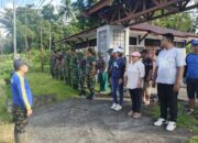 Apel sebelum melakukan pembersihan dan perbaikan TMP Santiago Tahuna, Rabu (30/07/2025). (Foto: AM. Budiman)