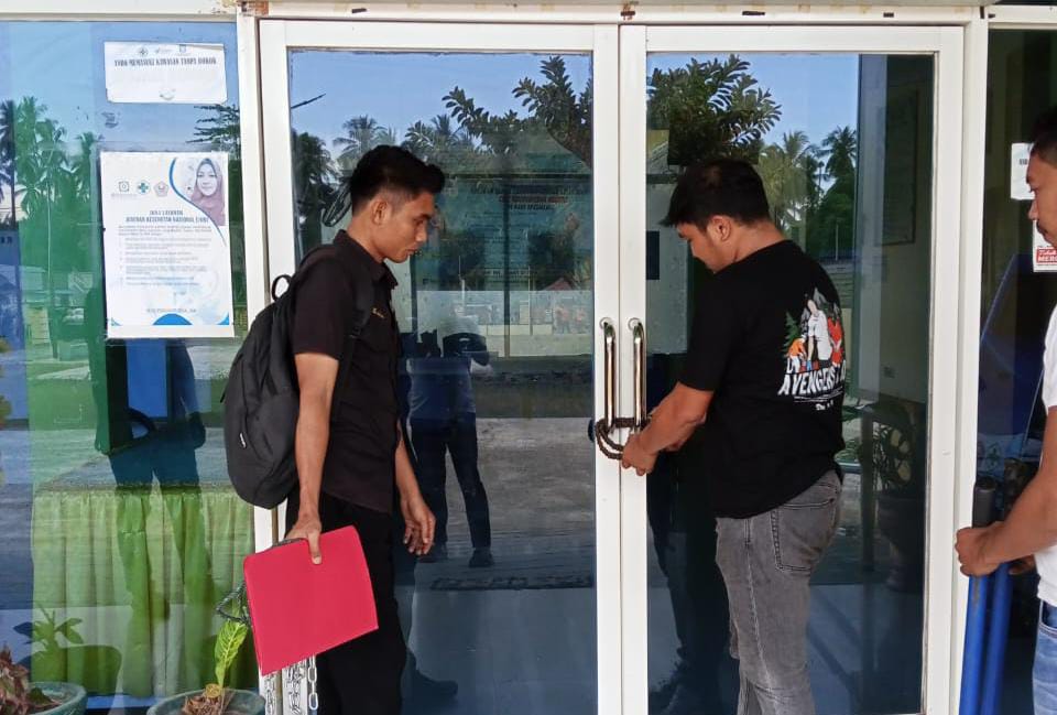 Polres Pohuwato Naikan Kasus Pengancaman dan Penutupan Puskesmas Lemito ke Tahap Penyidikan. (Foto: Humas Polres Pohuwato)