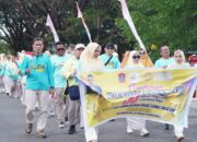 RSUD dr. Zainal Umar Sidiki Ikut Meriahkan Pencanangan HUT ke-80 RI di Gorontalo Utara