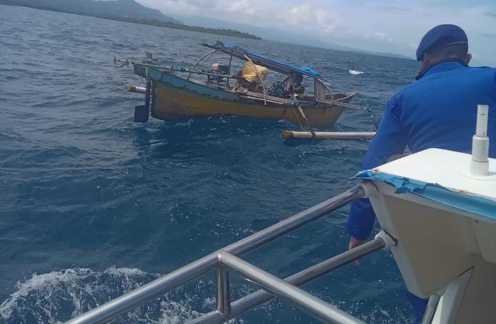Satuan Polair Polres Pohuwato Patroli Laut Jaga Kamtibmas dan Cegah Kejahatan. (Foto: Humas Polres Pohuwato)