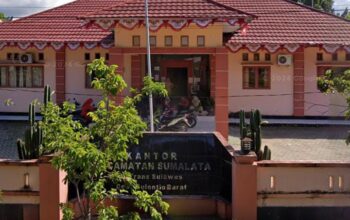 Kantor Camat Sumalata, Kabupaten Gorontalo Utara. (Foto: Ist)