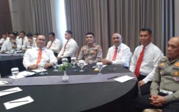 Kasat Narkoba Polres Sangihe, Iptu Hevry Samson saat ikut Coaching Clinic SCI Bidlabfor Polda Sulut. (Foto: GoTimes.id/AM. Budiman) 