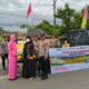 Patilanggio Jadi Lokasi Gerakan Pasar Murah Polres Pohuwato Bersama Bulog. (Humas Polres Pohuwato)