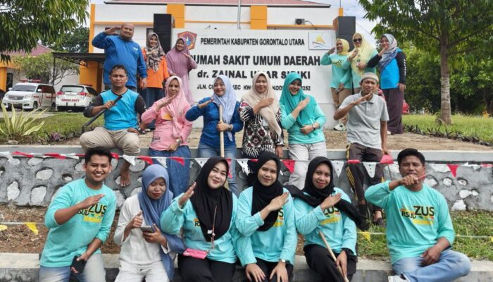 RSUD dr. Zainal Umar Sidiki Gelar Jumat Bersih, Wujudkan Lingkungan Sehat dan Nyaman