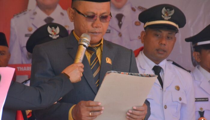 Momentum HUT RI ke-80 di Gentuma, Robinson Puluhulawa Bacakan Proklamasi Merdeka