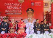 Wakapolda Gorontalo Hadiri Upacara HUT ke-80 RI di Rumah Jabatan Gubernur