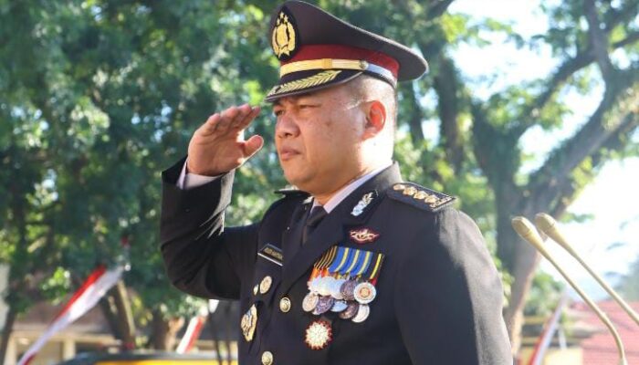 Irwasda Polda Gorontalo Pimpin Upacara HUT RI ke-80 di Mapolda