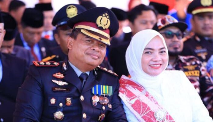 Kapolres Pohuwato Bersama PJU Hadiri Upacara HUT Kemerdekaan ke-80 di Halaman Kantor Bupati