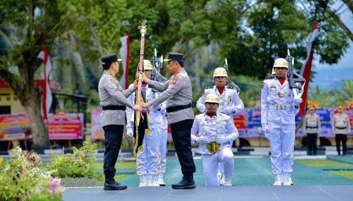 Welcome and Farewell Parade Tandai Pergantian Kapolda Gorontalo