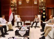 Wakapolda Gorontalo Terima Audiensi Deputi Penindakan BPOM RI. (Foto: Humas Polda Gorontalo)