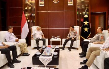 Wakapolda Gorontalo Terima Audiensi Deputi Penindakan BPOM RI. (Foto: Humas Polda Gorontalo)