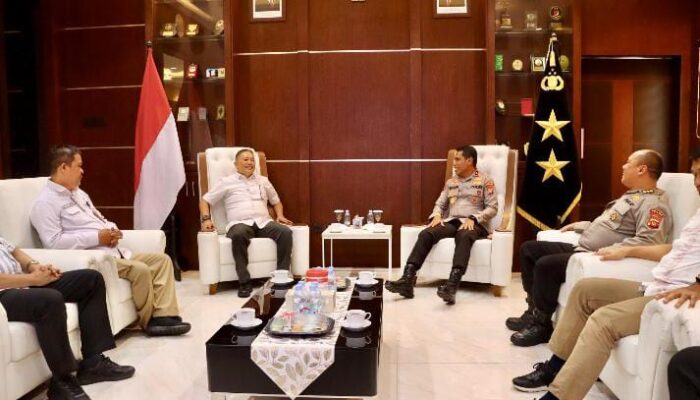 Wakapolda Gorontalo Terima Audiensi Deputi Penindakan BPOM RI