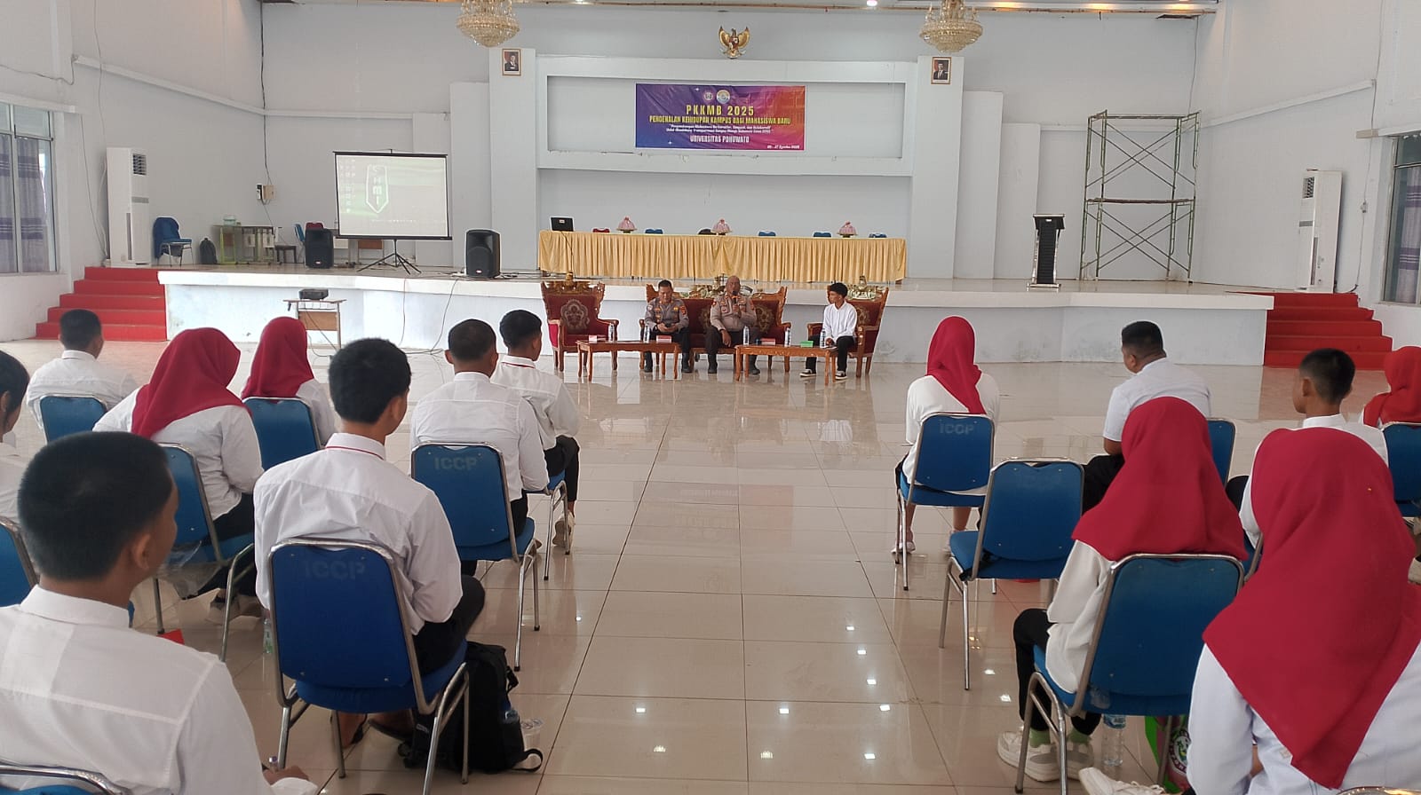 Polres Pohuwato Ajak Mahasiswa Melek Hukum Lewat Penyuluhan di Kampus. (Foto: Humas Polres Pohuwato)
