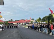 Wakapolres Pohuwato Pimpin Apel Siaga Antisipasi Kamtibmas. (Foto: Humas Polres Pohuwato)