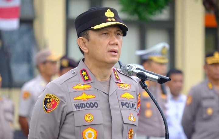 Kapolda Ingatkan Personel Kedepankan Pendekatan Humanis. (Foto: Humas Polda Gorontalo)
