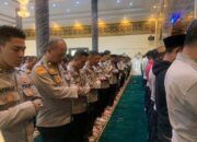 Polda Gorontalo Gelar Shalat Ghaib dan Bakti Sosial. (Foto: Humas Polda Gorontalo)