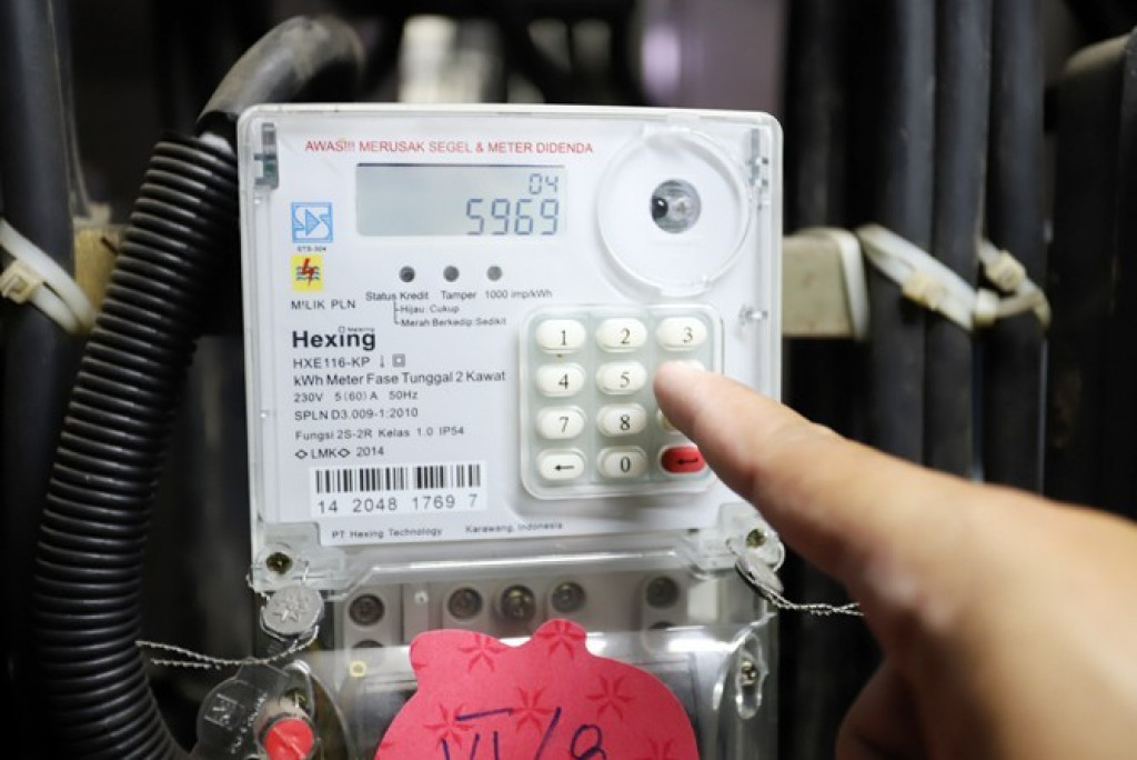 Meteran listrik PLN. (Foto: Ist)