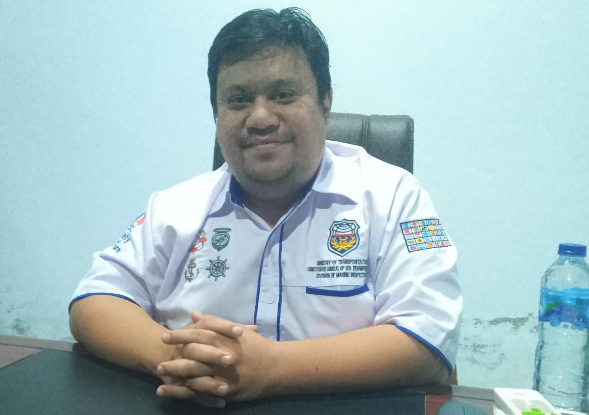 Plt. Kepala UPP Kelas II Tahuna, Melfrid Palenewen. (Foto: AM. Budiman)