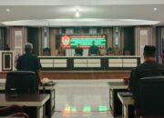 Sidang Paripurna DPRD Gorut Bahas Pembicaraan Tingkat I Ranperda Perubahan APBD 2025. (Foto: GoTimes/Febri)