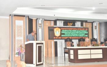 Fraksi Hanura–PKS Sampaikan Pandangan Umum atas Ranperda Perubahan APBD 2025. (Foto: GoTimes/Febri)