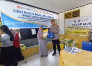 Pasar Murah Polda Gorontalo Banjir Antusias Warga Pohuwato
