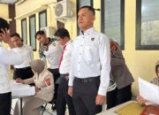 Polda Gorontalo Dorong Pola Hidup Sehat Anggota Lewat Pemeriksaan Fisik