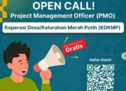 Kementerian Koperasi (Kemenkop) Republik Indonesia membuka lowongan kerja untuk posisi Project Management Officer (PMO) Koperasi Desa/Kelurahan (Kopdes/Kel) Merah Putih.