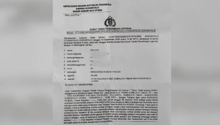 Ta Buna, Warga Dulukapa Resmi Laporkan Istri Kades Terkait Dugaan Penganiayaan