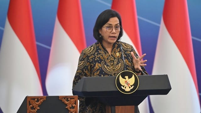 Menteri Keuangan Sri Mulyani. ANTARA FOTO/Aditya Pradana Putra/Spt.