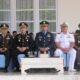 Irwasda Polda Gorontalo Ikuti Upacara Hari Kesaktian Pancasila di Rumah Dinas Gubernur. (Foto: Humas Polda Gorontalo)