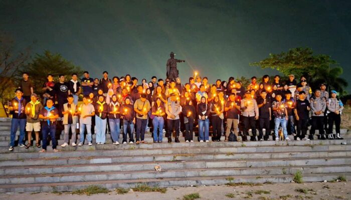 Lilin-Lilin Duka untuk Muhamad Jeksen dari Pecinta Alam Gorontalo