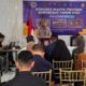 Sekretaris Daerah Provinsi Gorontalo Sofian Ibrahim saat membuka Kongres ke-3 Ikatan Keluarga Alumni Pendidikan Tinggi Kepamongprajaan (IKAPTK) Provinsi Gorontalo Tahun 2025, di Aula Rudis Sekretaris Daerah, Sabtu (4/10/2025). (Foto : Rizka)
