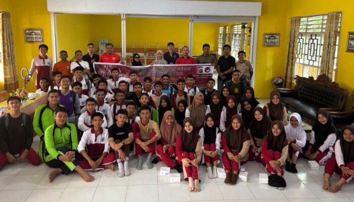 Polda Gorontalo Sosialisasi P4GN, Ajak Siswa SMA Negeri 3 Gorut Tolak Narkoba