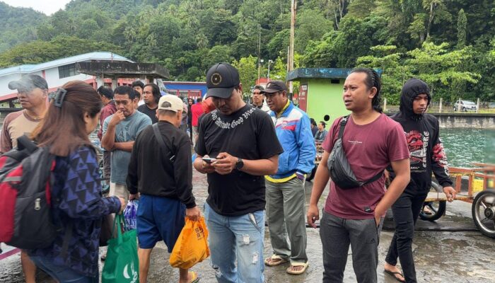 Opsnal Narkoba Polres Sangihe Amankan Ratusan Liter Captikus Dari Pelabuhan Tahuna