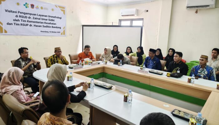Kemenkes dan RSUP dr. Hasan Sadikin Bandung Tinjau Kesiapan RSUD dr. Zainal Umar Sidiki Buka Layanan Cuci Darah