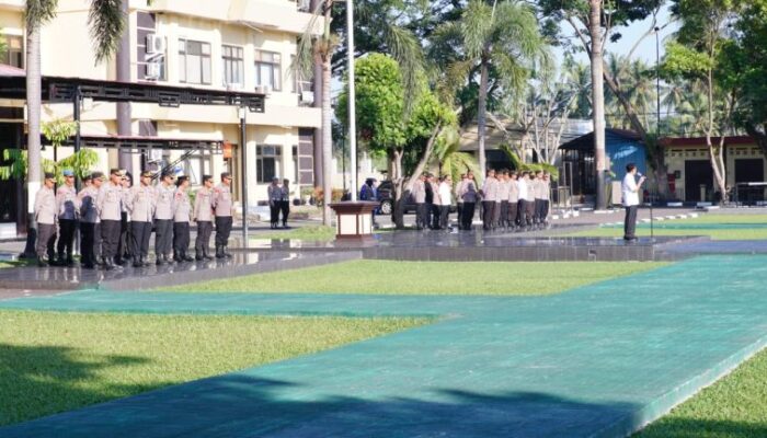 Pimpin Apel Pagi, Dirresnarkoba Ajak Personel Polri Perkuat Integritas dan Profesionalisme
