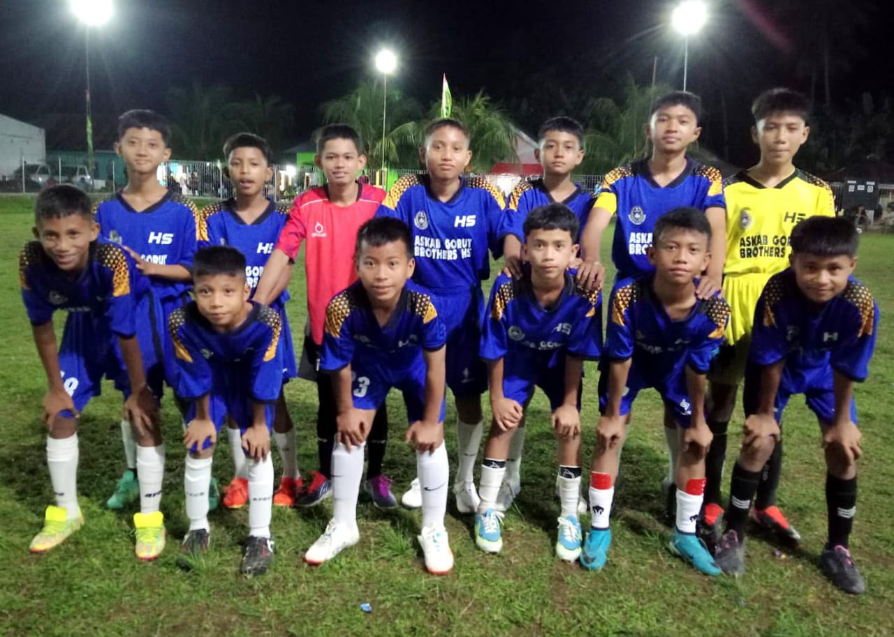 Butota FC Bualemo Tembus 4 Besar Turnamen Minni Soccer U-13 di Masuru 1 Tim Butota FC desa Bualemo, Kecamatan Kwandang. (Foto: GoTimes/Febri)