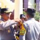 Pemasangan Ban Lengan Pamapta Jadi Simbol Resmi Perubahan Nomenklatur di Polres Pohuwato