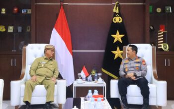 Silaturahmi Kapolda Gorontalo dan Bupati Bone Bolango Teguhkan Sinergitas Pemerintah dan Kepolisian. (Foto: Humas Polda Gorontalo)